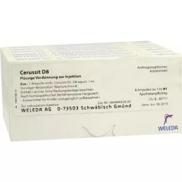 CERUSSIT D 8 ampulas, 48X1 ml