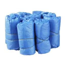 ÜBERSCHUHE Vienreizlietojamā plastmasas zilā krāsā, 100 gab