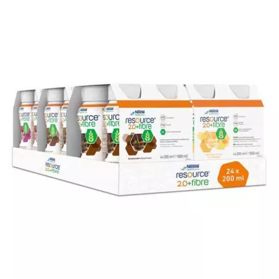 RESOURCE 2.0 šķiedru maisījuma kārba, 6X4X200 ml