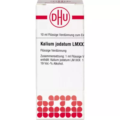 KALIUM JODATUM LM XXX Atšķaidījums, 10 ml