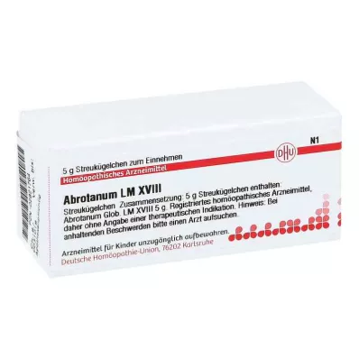 ABROTANUM LM XVIII Globules, 5 g ABROTANUM LM XVIII Globules, 5 g