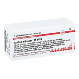 ACIDUM NITRICUM LM XVIII Globules, 5 g