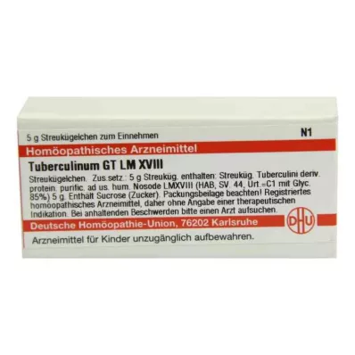 TUBERCULINUM GT LM XVIII Globules, 5 g