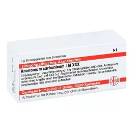 AMMONIUM CARBONICUM LM XXX Globules, 5 g