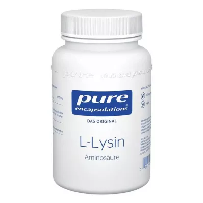 PURE ENCAPSULATIONS L-lizīna kapsulas, 90 gab