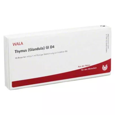 THYMUS GLANDULA GL D 4 ampulas, 10X1 ml