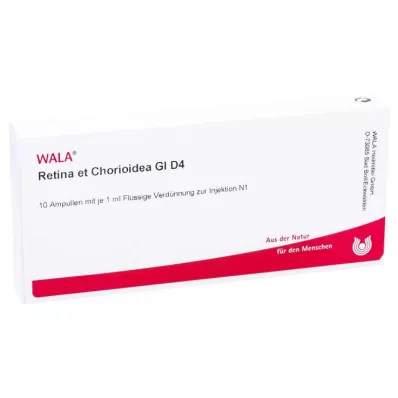 RETINA ET Chorioidea GL D 4 ampulas, 10X1 ml