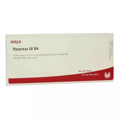 PANCREAS GL D 4 ampulas, 10X1 ml PANCREAS GL D 4 ampulas, 10X1 ml
