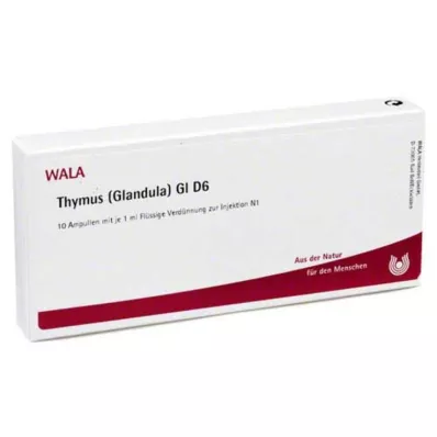 THYMUS GLANDULA GL D 6 ampulas, 10X1 ml