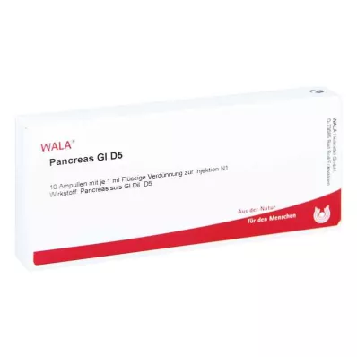 PANCREAS GL D 5 ampulas, 10X1 ml