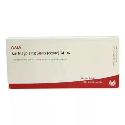 CARTILAGO articularis coxae GL D 6 ampulas, 10X1 ml