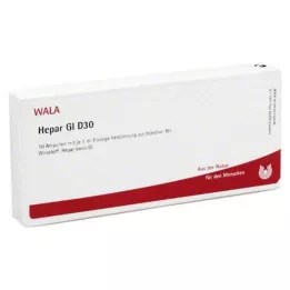 HEPAR GL D 30 ampulas, 10X1 ml