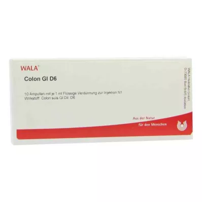 COLON GL D 6 ampulas, 10X1 ml COLON GL D 6 ampulas, 10X1 ml