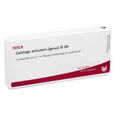 CARTILAGO articularis ģints GL D 6 ampulas, 10X1 ml
