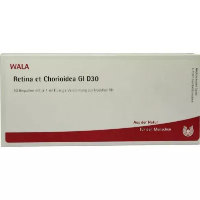 RETINA ET Chorioidea GL D 30 ampulas, 10X1 ml