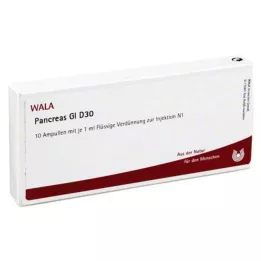 PANCREAS GL D 30 ampulas, 10X1 ml