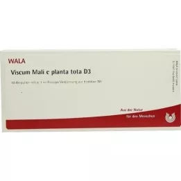 VISCUM MALI e planta tota D 3 ampulas, 10X1 ml