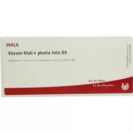 VISCUM MALI e planta tota D 3 ampulas, 10X1 ml