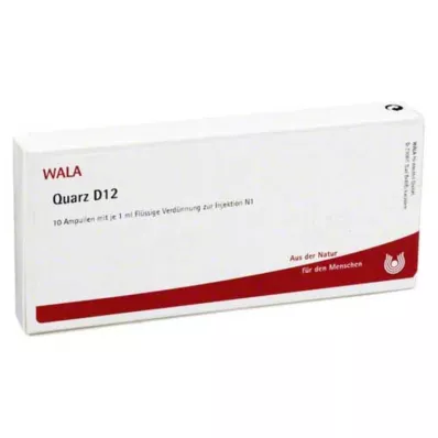 QUARZ D 12 ampulas, 10X1 ml QUARZ D 12 ampulas, 10X1 ml