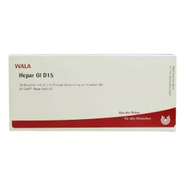HEPAR GL D 15 ampulas, 10X1 ml