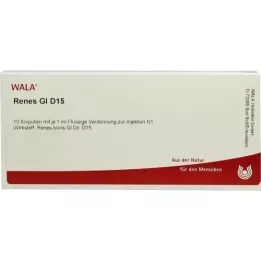 RENES GL D 15 ampulas, 10X1 ml