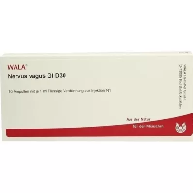 NERVUS VAGUS GL D 30 ampulas, 10X1 ml