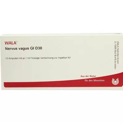 NERVUS VAGUS GL D 30 ampulas, 10X1 ml NERVUS VAGUS GL D 30 ampulas, 10X1 ml