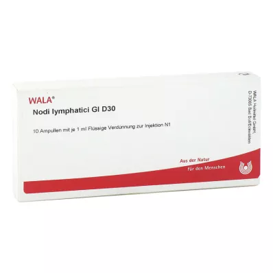 NODI limfātiskais GL D 30 ampulas, 10X1 ml