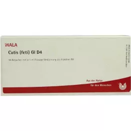 CUTIS feti GL D 4 ampulas, 10X1 ml