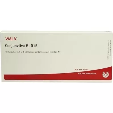 CONJUNCTIVA GL D 15 ampulas, 10X1 ml