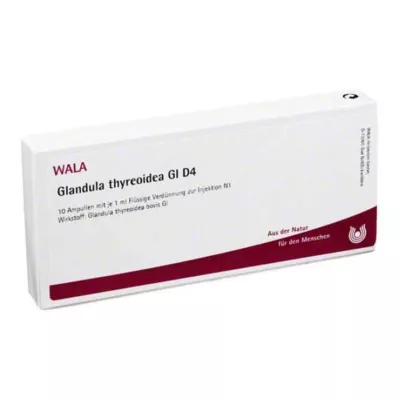 GLANDULA THYREOIDEA GL D 4 ampulas, 10X1 ml GLANDULA THYREOIDEA GL D 4 ampulas, 10X1 ml