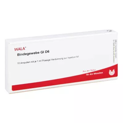 BINDEGEWEBE GL D 6 ampulas, 10X1 ml