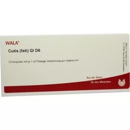 CUTIS feti GL D 6 ampulas, 10X1 ml