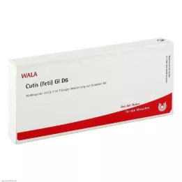 CUTIS feti GL D 6 ampulas, 10X1 ml