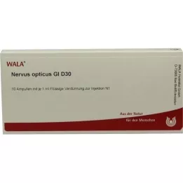 NERVUS OPTICUS GL D 30 ampulas, 10X1 ml