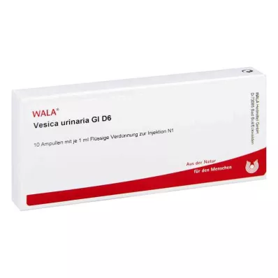 VESICA URINARIA GL D 6 ampulas, 10X1 ml VESICA URINARIA GL D 6 ampulas, 10X1 ml