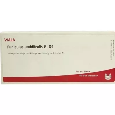 FUNICULUS UMBILICALIS GL D 4 ampulas, 10X1 ml