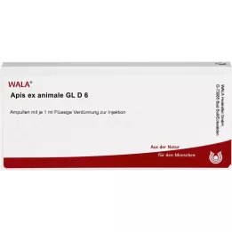 APIS EX animale GL D 6 ampulas, 10X1 ml