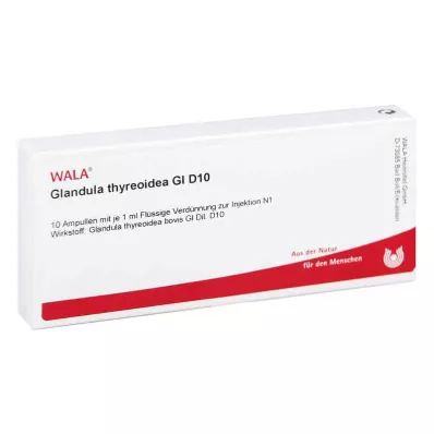 GLANDULA THYREOIDEA GL D 10 ampulas, 10X1 ml
