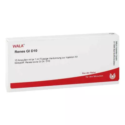 RENES GL D 10 ampulas, 10X1 ml