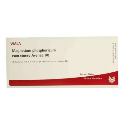 MAGNESIUM PHOSPHORICUM CUM Cinere Avenae D 8 amp, 10X1 ml MAGNESIUM PHOSPHORICUM CUM Cinere Avenae D 8 amp, 10X1 ml
