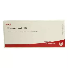 VERATRUM E radice D 4 ampulas, 10X1 ml