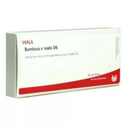 BAMBUSA E NODO D 6 ampulas, 10X1 ml