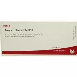 ARNICA E Planta tota D 30 ampulas, 10X1 ml