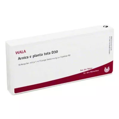 ARNICA E Planta tota D 30 ampulas, 10X1 ml