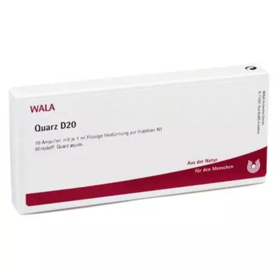QUARZ D 20 ampulas, 10X1 ml QUARZ D 20 ampulas, 10X1 ml