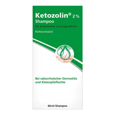 KETOZOLIN 2% šampūns, 60 ml KETOZOLIN 2% šampūns, 60 ml