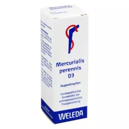 MERCURIALIS PERENNIS D 3 acu pilieni, 10 ml