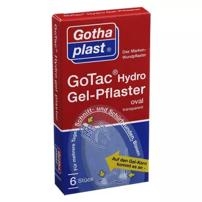 GOTAC Rēta plēve ar želejas spilventiņu, 6 gab