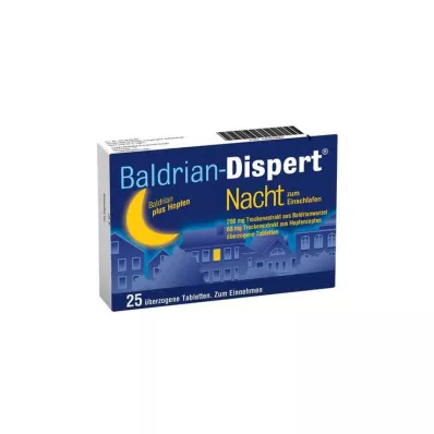 BALDRIAN DISPERT Nakts aizmigšanas tabletes, 25 gab BALDRIAN DISPERT Nakts aizmigšanas tabletes, 25 gab